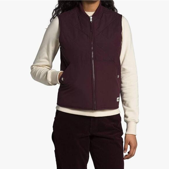 NWT The North Face Cuchillo Reversible Root Brown Vest Women’s Size XL - Picture 1 of 11